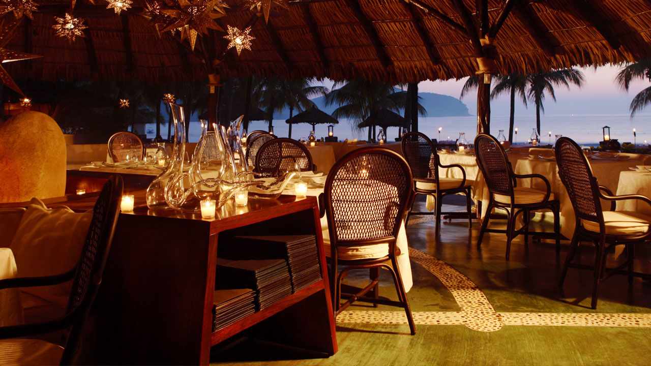 Thompson Zihuatanejo, A Beach Resort, By Hyatt 餐厅 照片